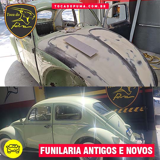 Funilaria Carros Antigos e Novos | Toca do Puma